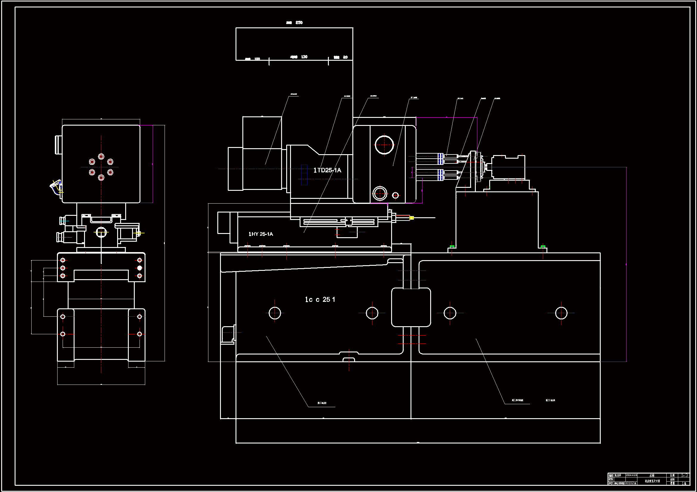 机床安装地基图图纸图片