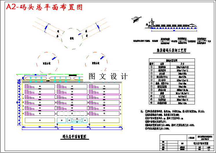 M3486-某港区集装箱码头三期工程设计