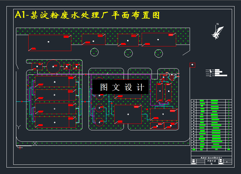M3522-2000m3d淀粉厂污水处理工程初步设计