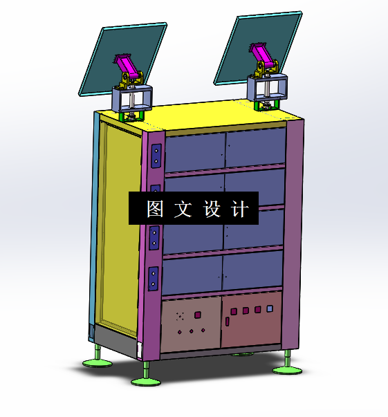 M2226-太阳能水果蔬菜干燥箱设计[含SW三维图]