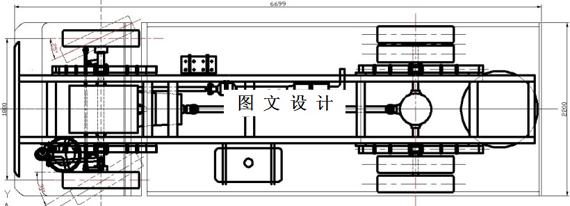 M6275-中型商用货车总布置设计（长6510，宽2230，高3000）-机械