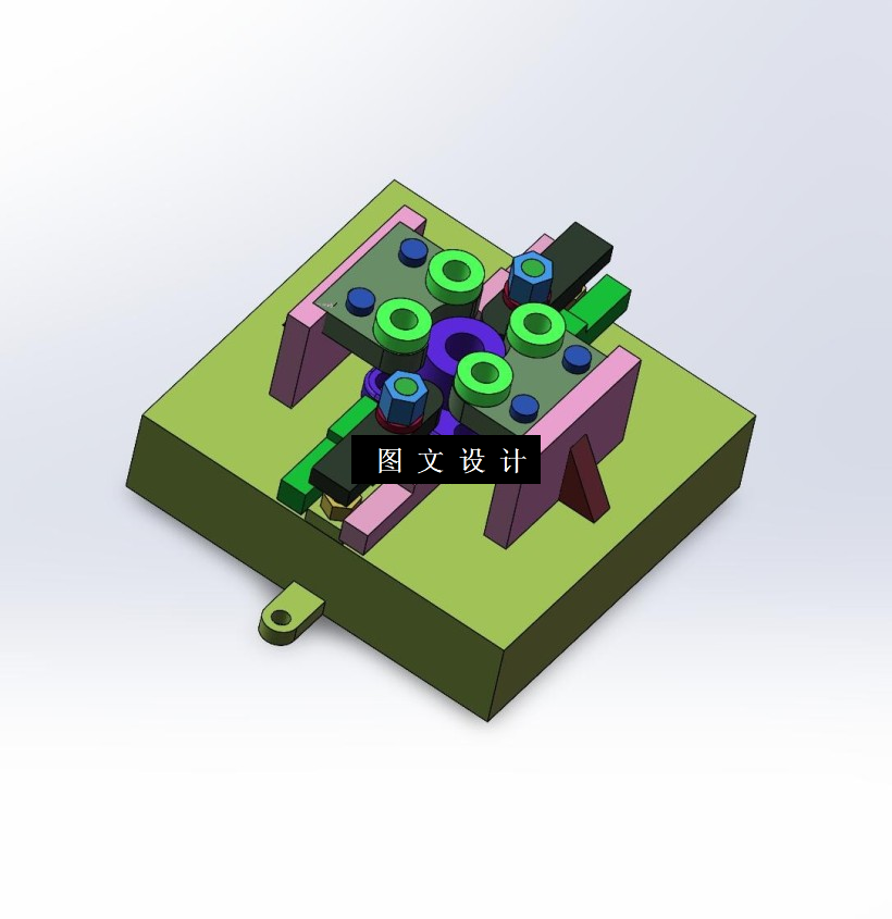 M6876-阀盖加工工艺及钻4-Φ14孔夹具设计【含SW三维图】