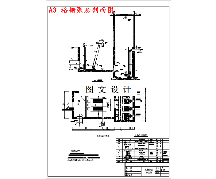 M3558-10000td污水处理厂工程设计