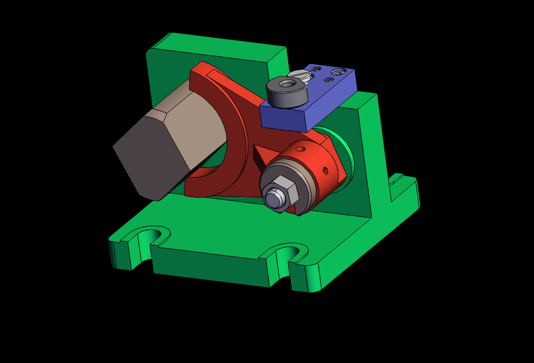 KS77B-拨叉[831008]工艺及钻M6螺纹底孔夹具设计[含SW三维图]