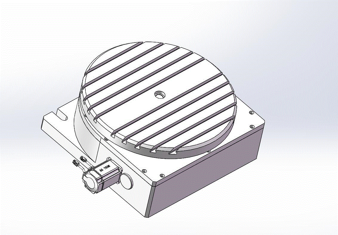 M7293-四工位全自动回转工作台设计[含SW三维图]