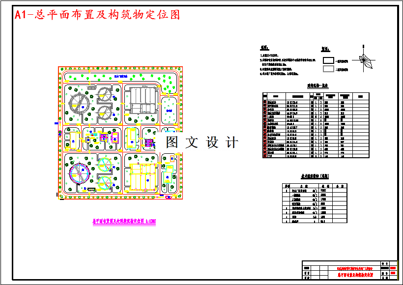M3568-某4万m3d污水处理厂工程设计