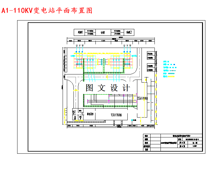 M3572-QW市110KV变电站电气设计