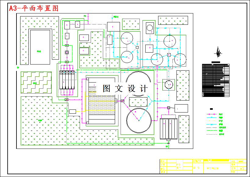 M3598-2万m3d城市污水处理厂综合设计