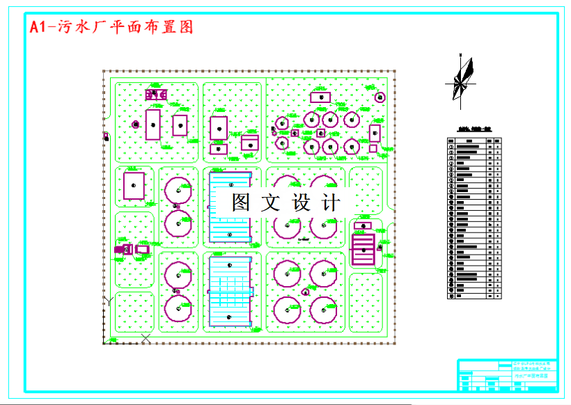 M3606-22万m3d排水工程规划及污水处理厂设计