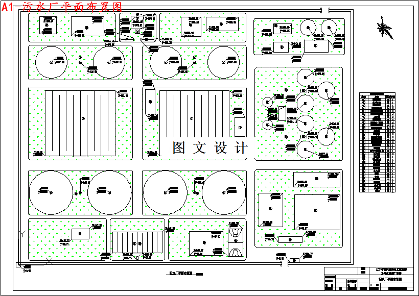 M3607-14万m3d排水工程规划及污水处理厂设计