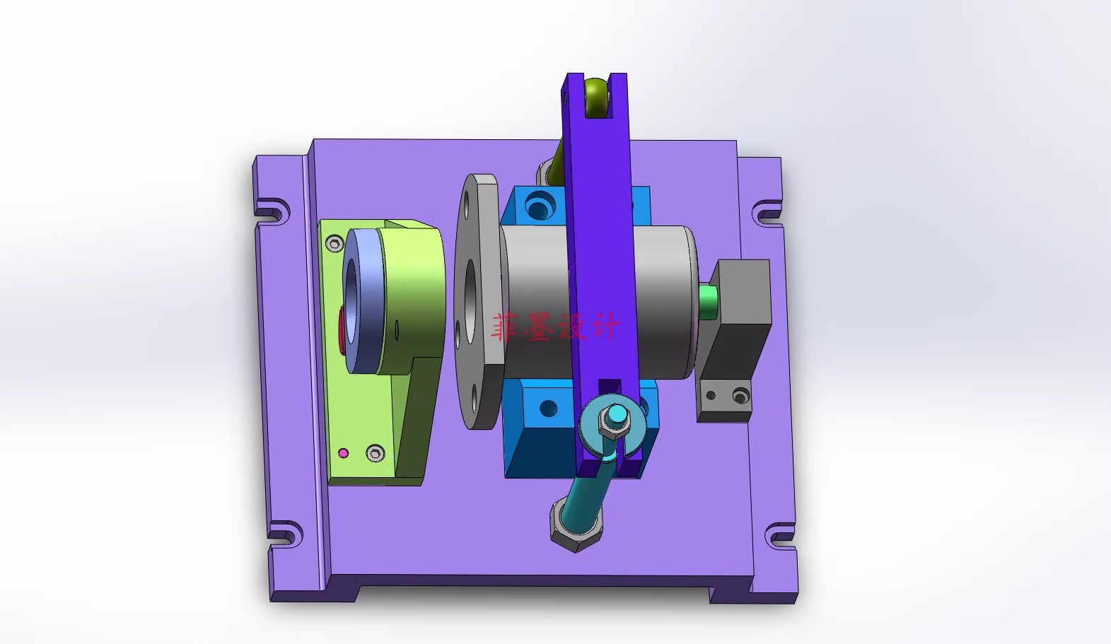 M8956-法兰盘加工工艺及镗φ50孔夹具设计【含SW三维图】