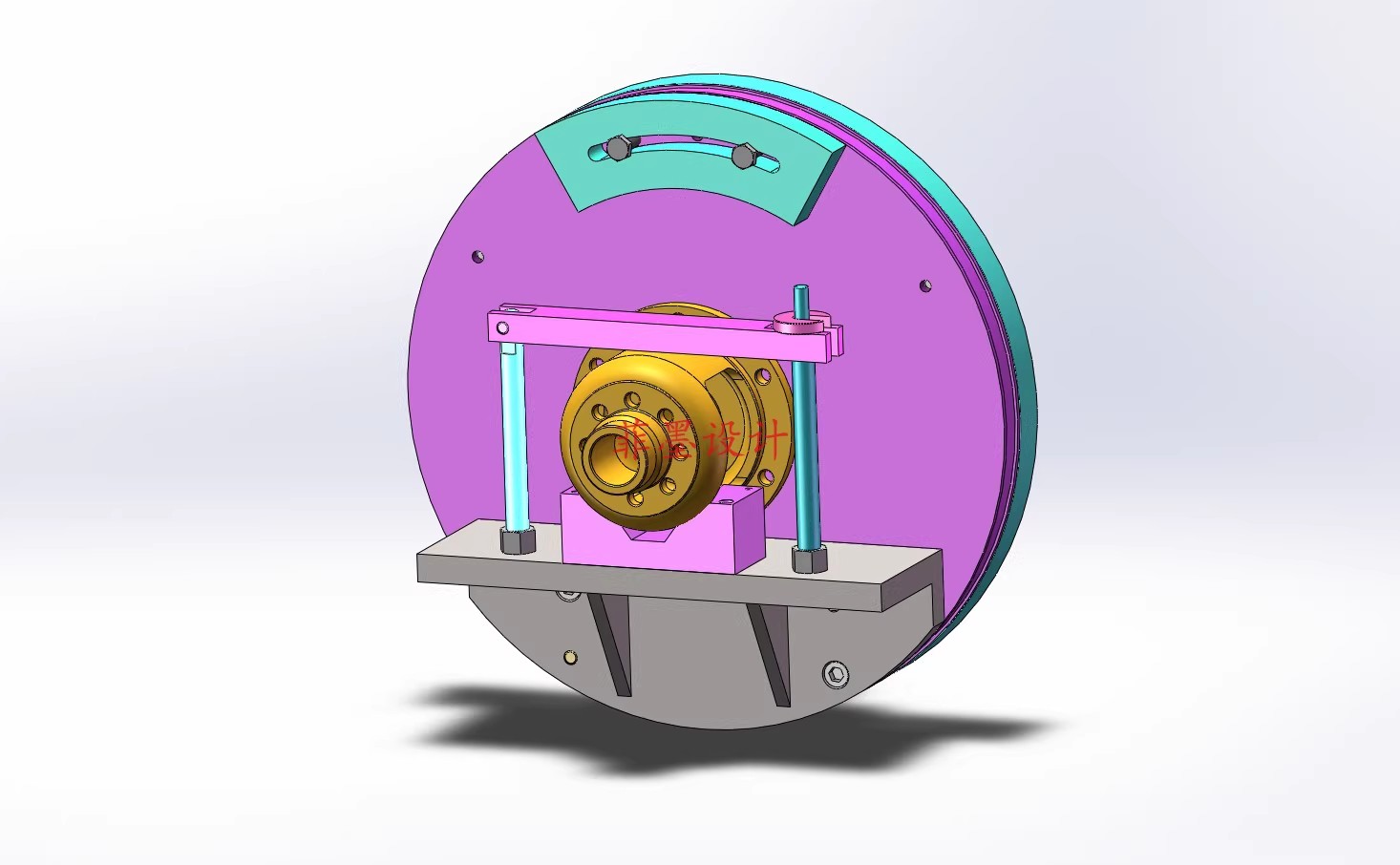 M8979-差速器壳体加工工艺及车床夹具设计【含SW三维图】
