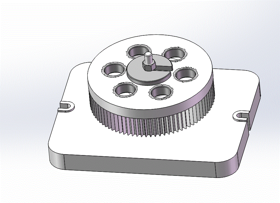 M8983-圆柱齿轮加工工艺及钻6-50孔夹具设计【含SW三维图】