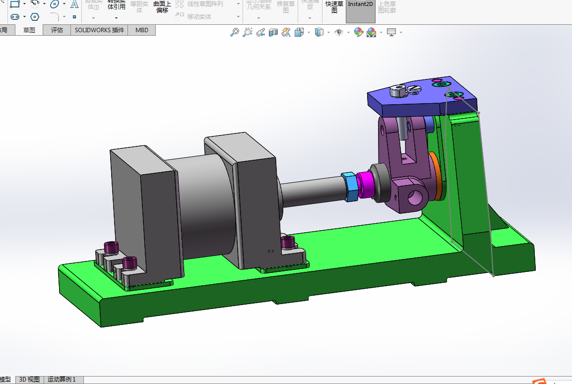 K1693-手柄座[831015]工艺及钻5.5孔夹具设计[含SW三维图]
