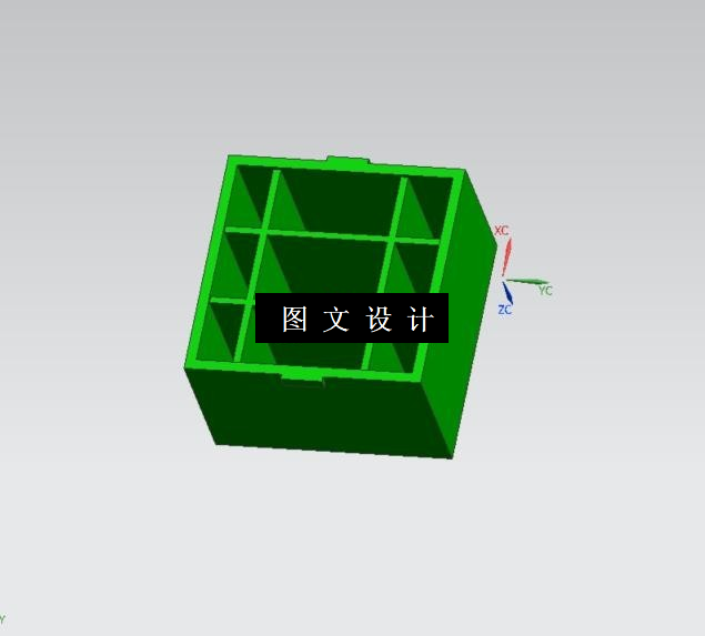 M9994-塑料盒注塑模具设计-长57.5【含UG三维图】