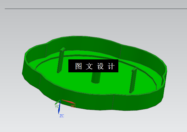 N1170-座盖注塑模具设计-点进胶【含UG三维图】