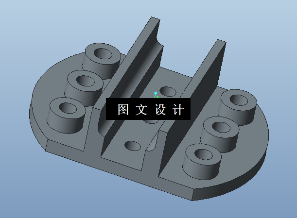 N1300-塑料垫块注射模具设计【含UG三维图】