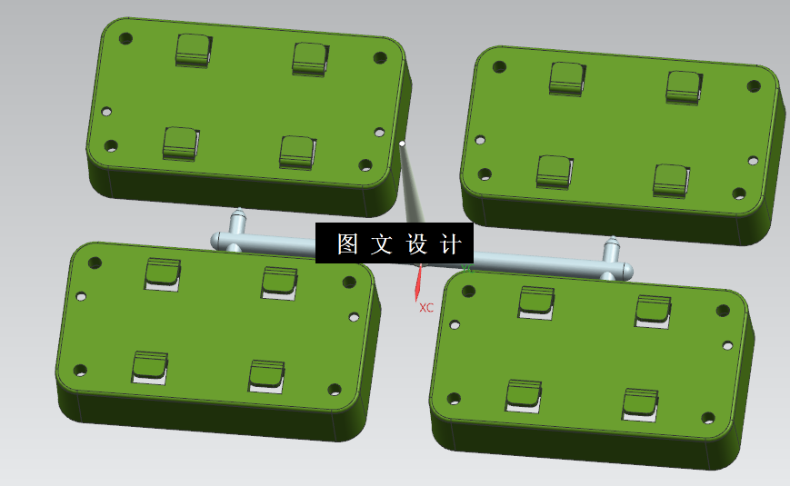 N1314-通信产品接线盒外壳注塑模具设计【含UG三维图】