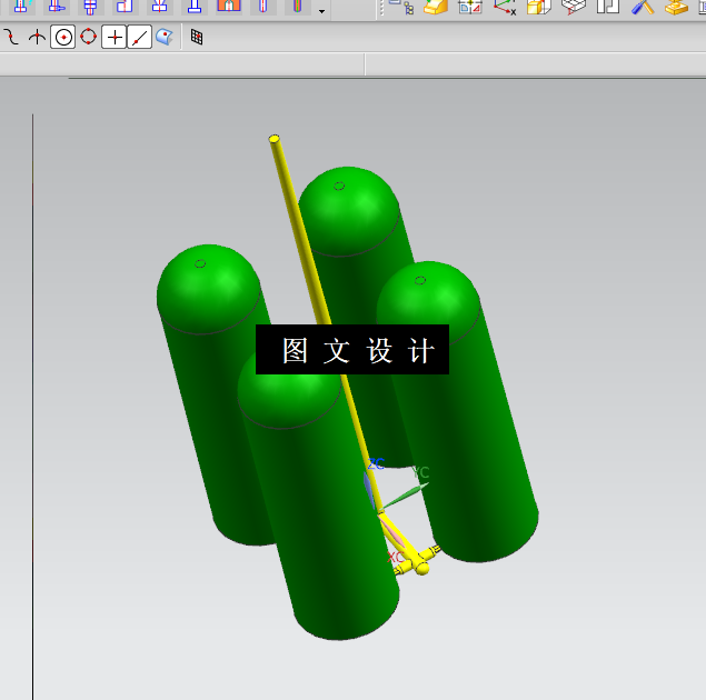 N1337-脚套注塑模具设计【含UG三维图】