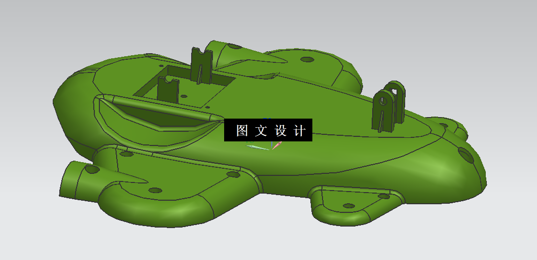 N1360-J20玩具飞机底座注塑模具设计【含UG三维图】