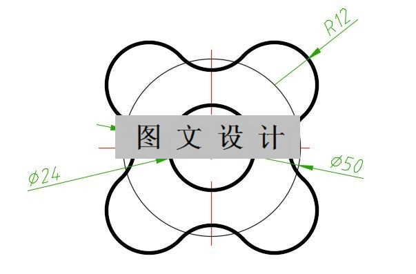 N1422-花边垫片冲压模设计