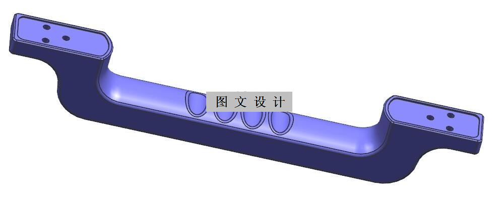 N1501-塑料拉手注塑模设计【含UG三维图】