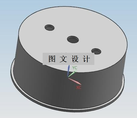 N1510-圆形端盖注塑模设计