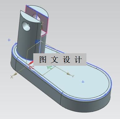 N1729-壁扇固定座塑料模具设计【含UG三维图】