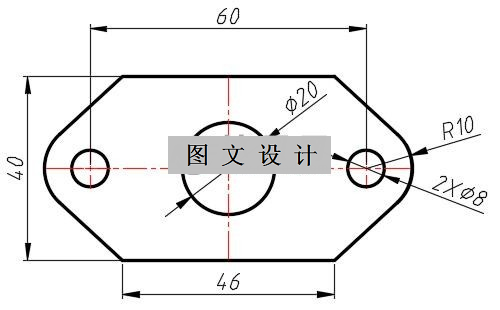 N1781-固定板H垫片冲压模设计-孔距60