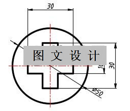 N1803-十字垫圈冲压模设计-外径50