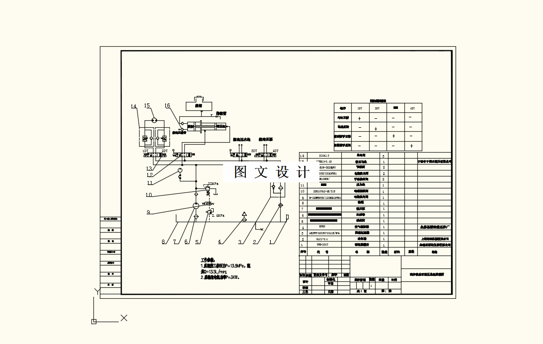 M9252-一种油井作业车液压系统设计