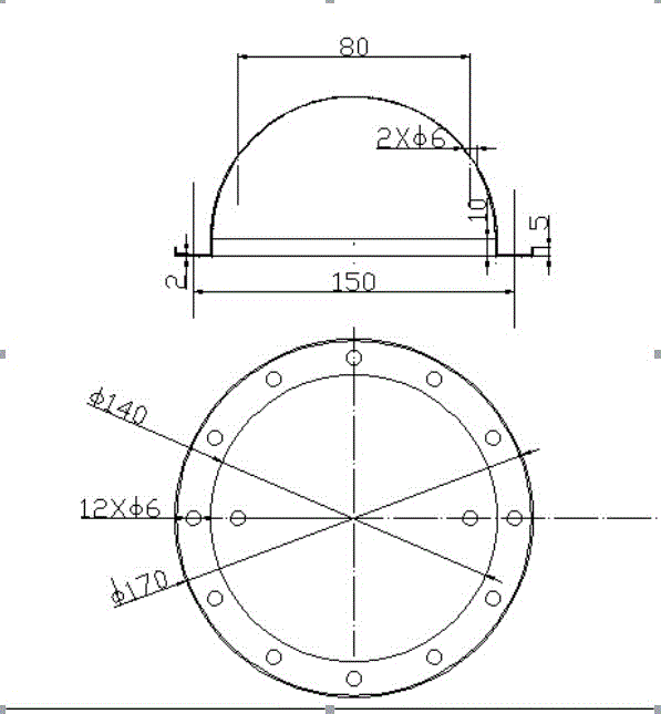 N2196-汽车后桥壳盖冲压模具设计