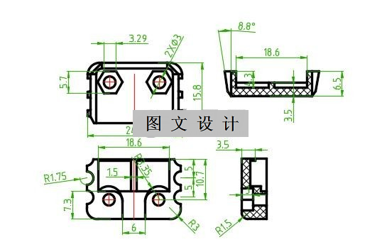 N2291-上座注塑模设计