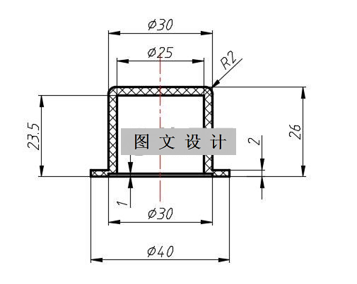 N2315-酒瓶内盖注塑模设计-长40