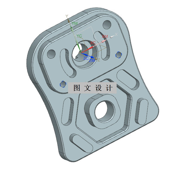 N2436-双面体零件数控铣削加工工艺设计与仿真【含UG三维图】