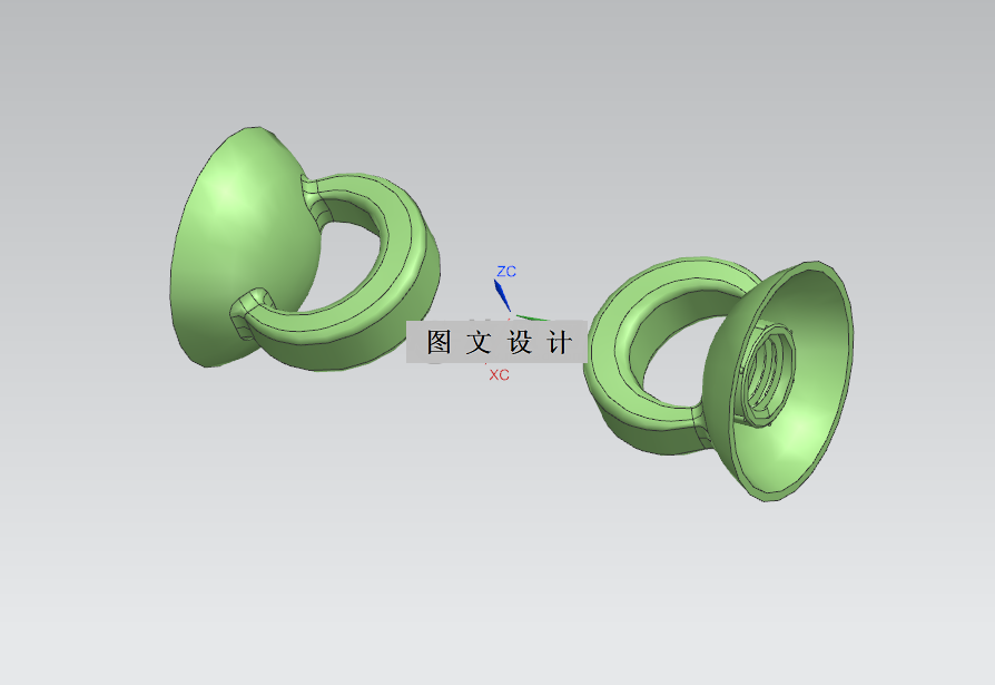 N2524-水杯盖上盖注塑模设计【含UG三维图】