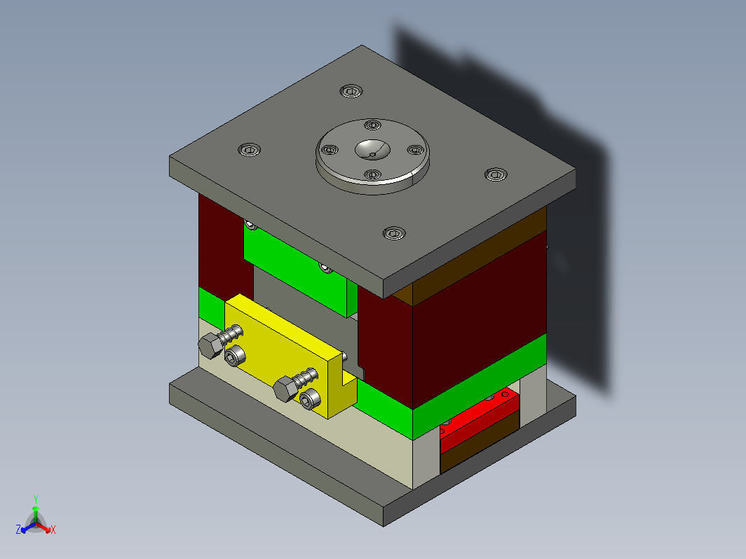 N2594-D30绕线圈注射模具设计及成型零件加工工艺【含Proe三维图】