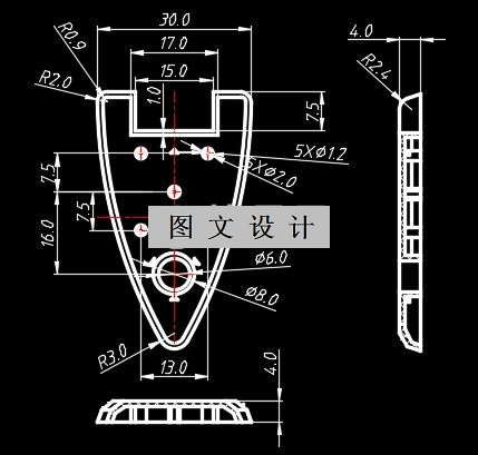 N1972-扣板注塑模设计