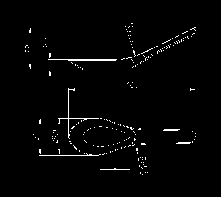 RT256-塑料勺子注塑模具设计