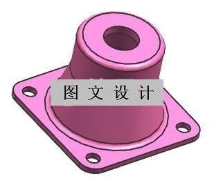 N1974-盖体注塑模设计-矩形底座长52【含UG三维图】