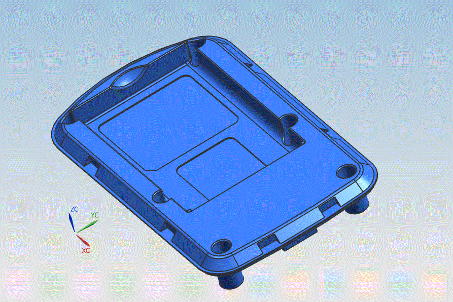 RT287-对讲机底壳塑注塑模具设计【含UG三维图】
