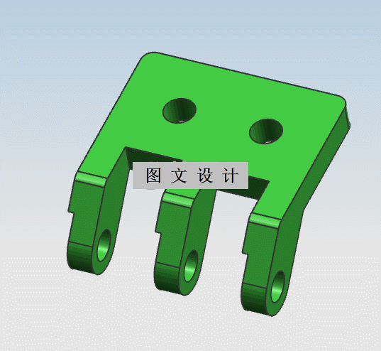 RT399-近程3D打印机同步带轴承架注塑模具设计【含UG三维图】