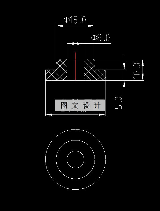 RT426-盖帽注塑模具设计-长28