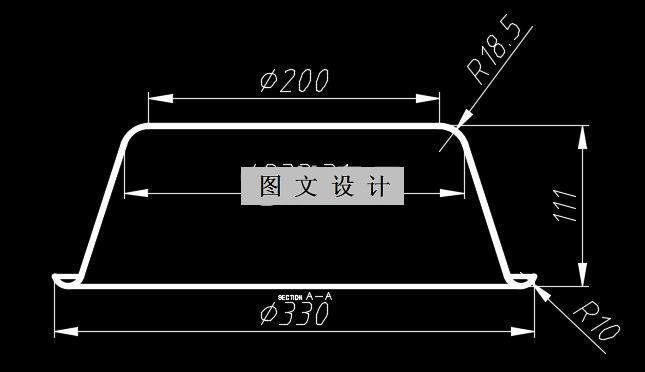 N1994-盆注塑模设计-长330