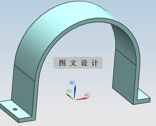 N1998-卡环注塑模设计-固定圈长350【含UG三维图】