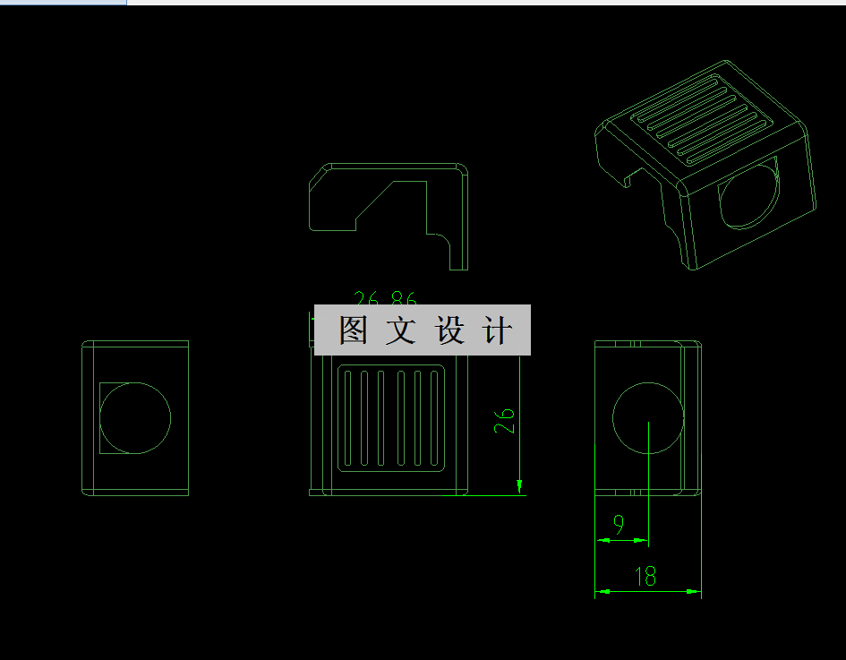 RT491-扣盖注塑模具设计【含UG三维图】