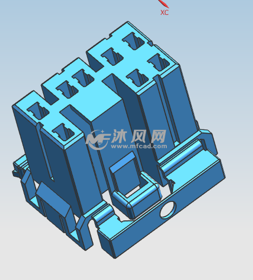 RT549-8P车用插头注塑模具设计【含UG三维图】