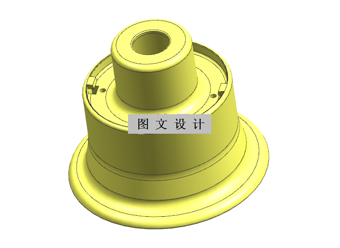 N2956-台灯灯罩注塑模具设计【含UG三维图】