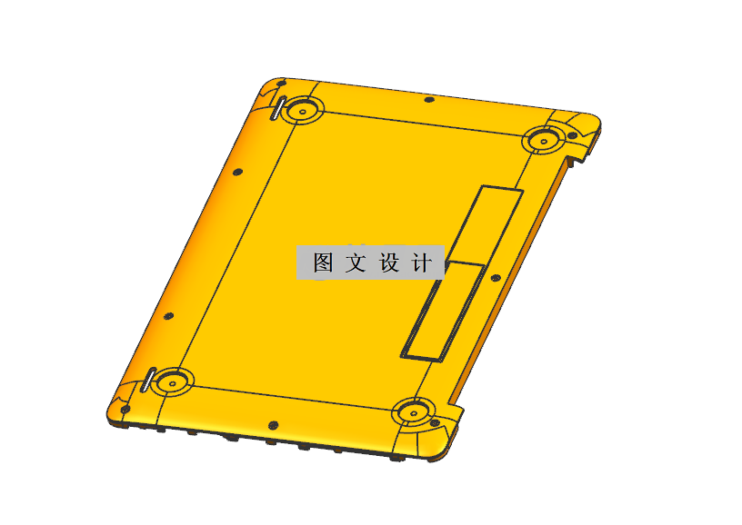 N2964-笔记本电脑底座注塑模具设计【含UG三维图】