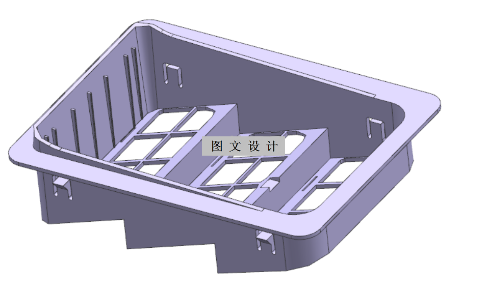 N2982-多阶梯格栅注塑模具设计【含UG三维图】